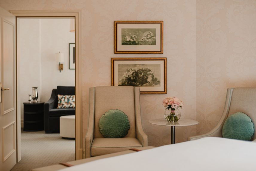 Hotel Bristol, suite, bedroom 