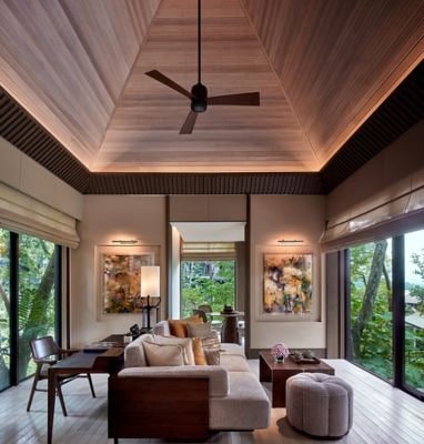Rainforest Villa Living Room