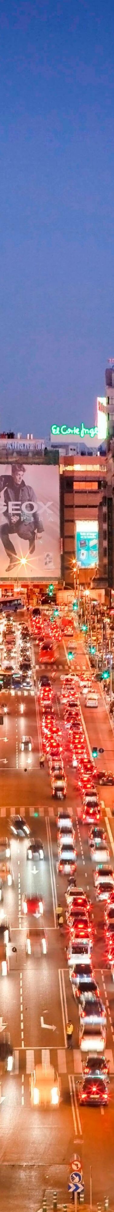Gran Vía en Madrid