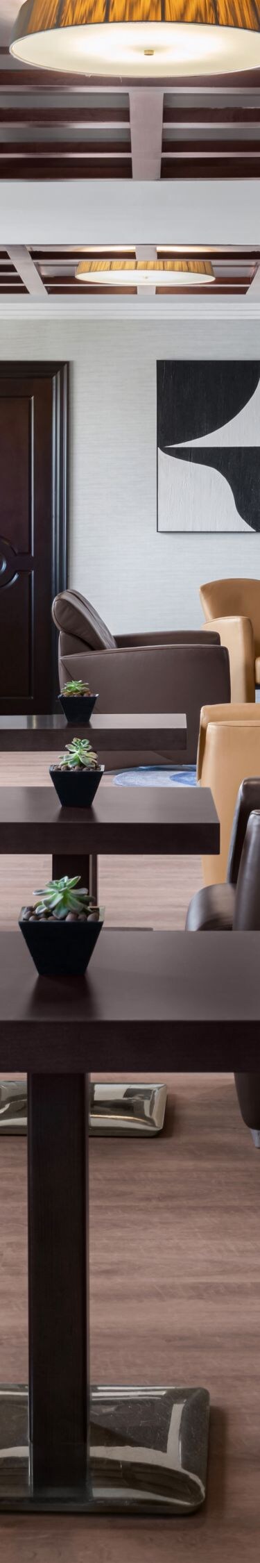Executive Lounge with refreshments 