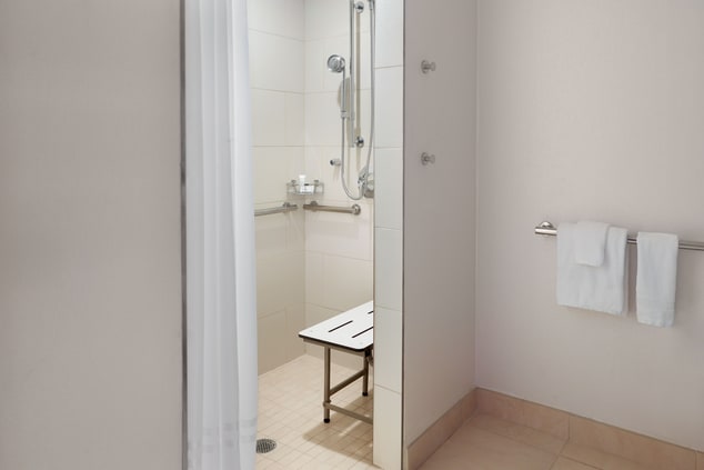 Accessible Bathroom with Roll-In-Shower