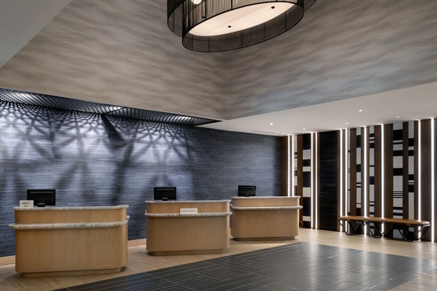 Front Desk at the Marriott Austin South