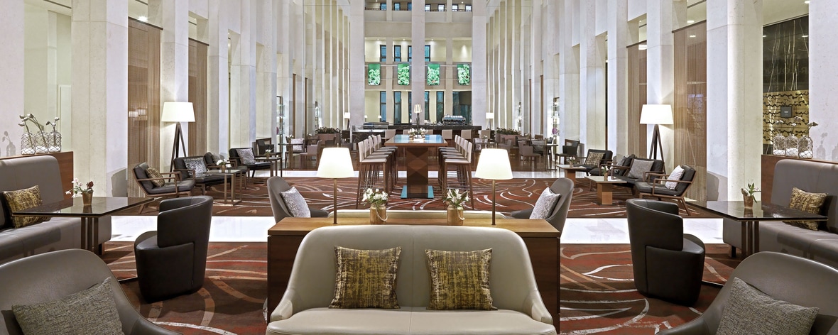 Berlin Marriott Hotel – Lobby