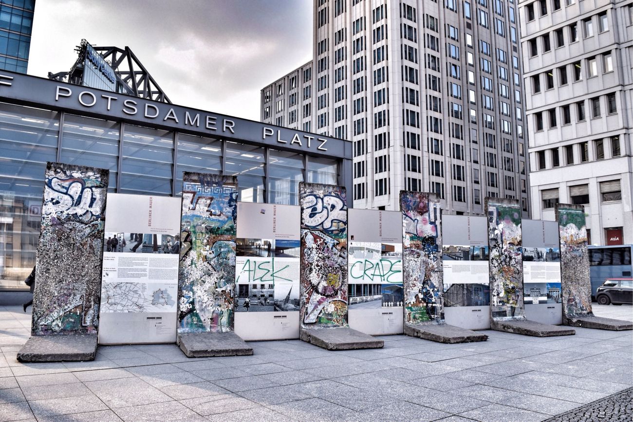 Reste der ehemaligen Berliner Mauer