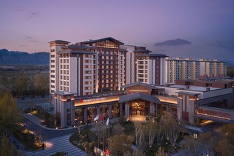 El hotel Marriott Yanqing de Beijing está ubicado en