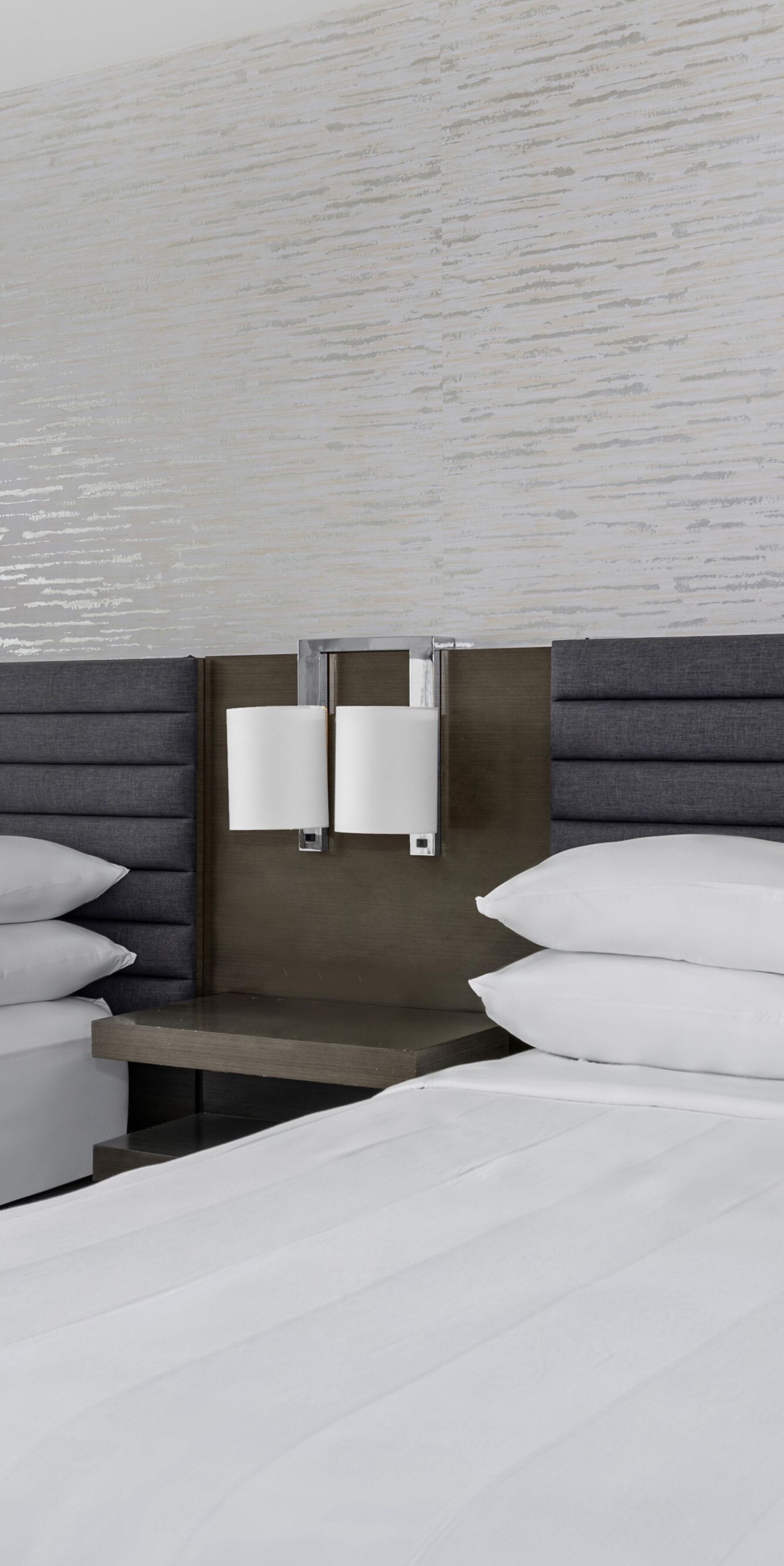 Guest room with two double beds