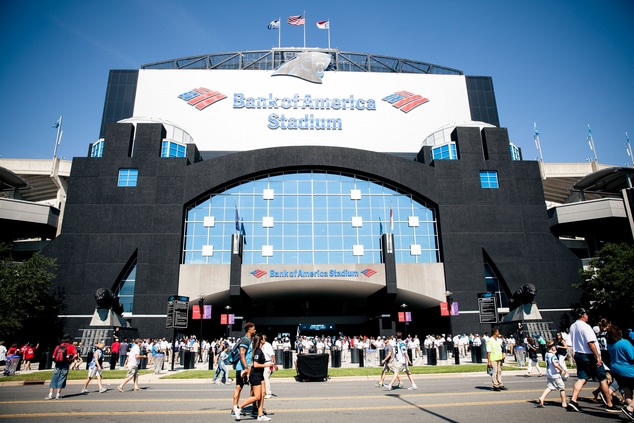 Bank of American Stadium Entrance