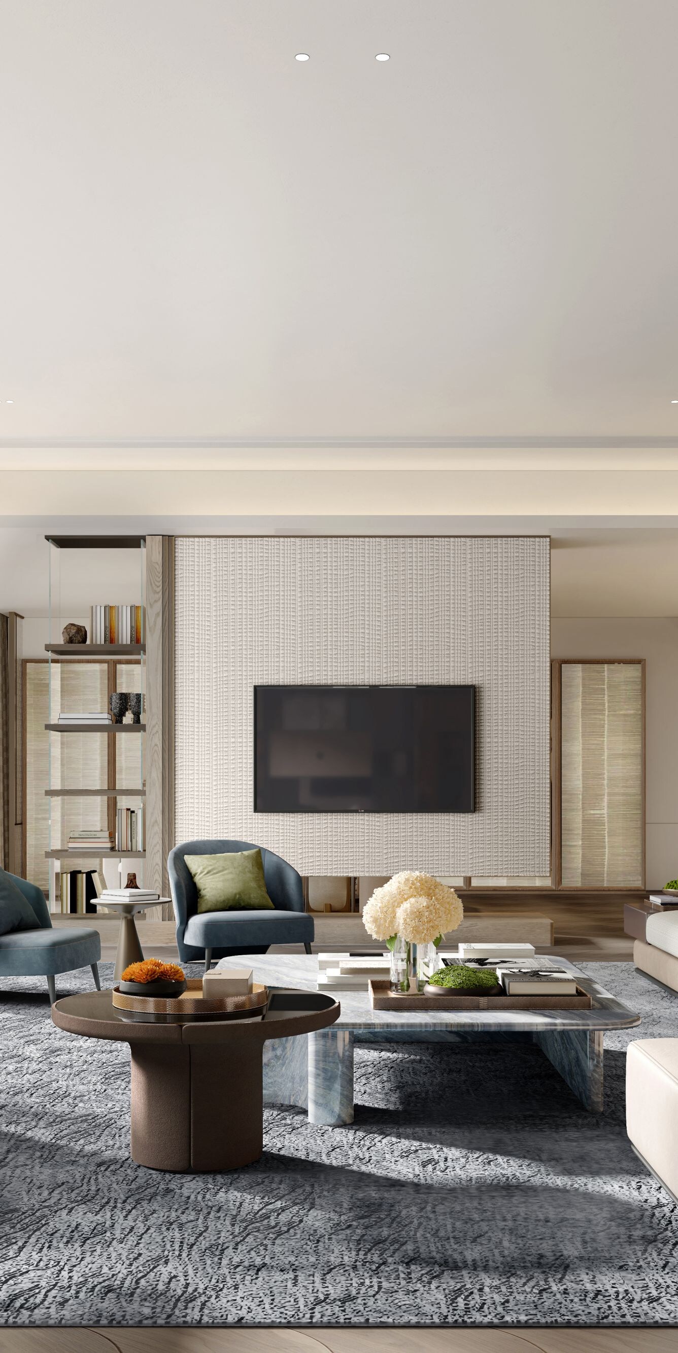 guest living room area