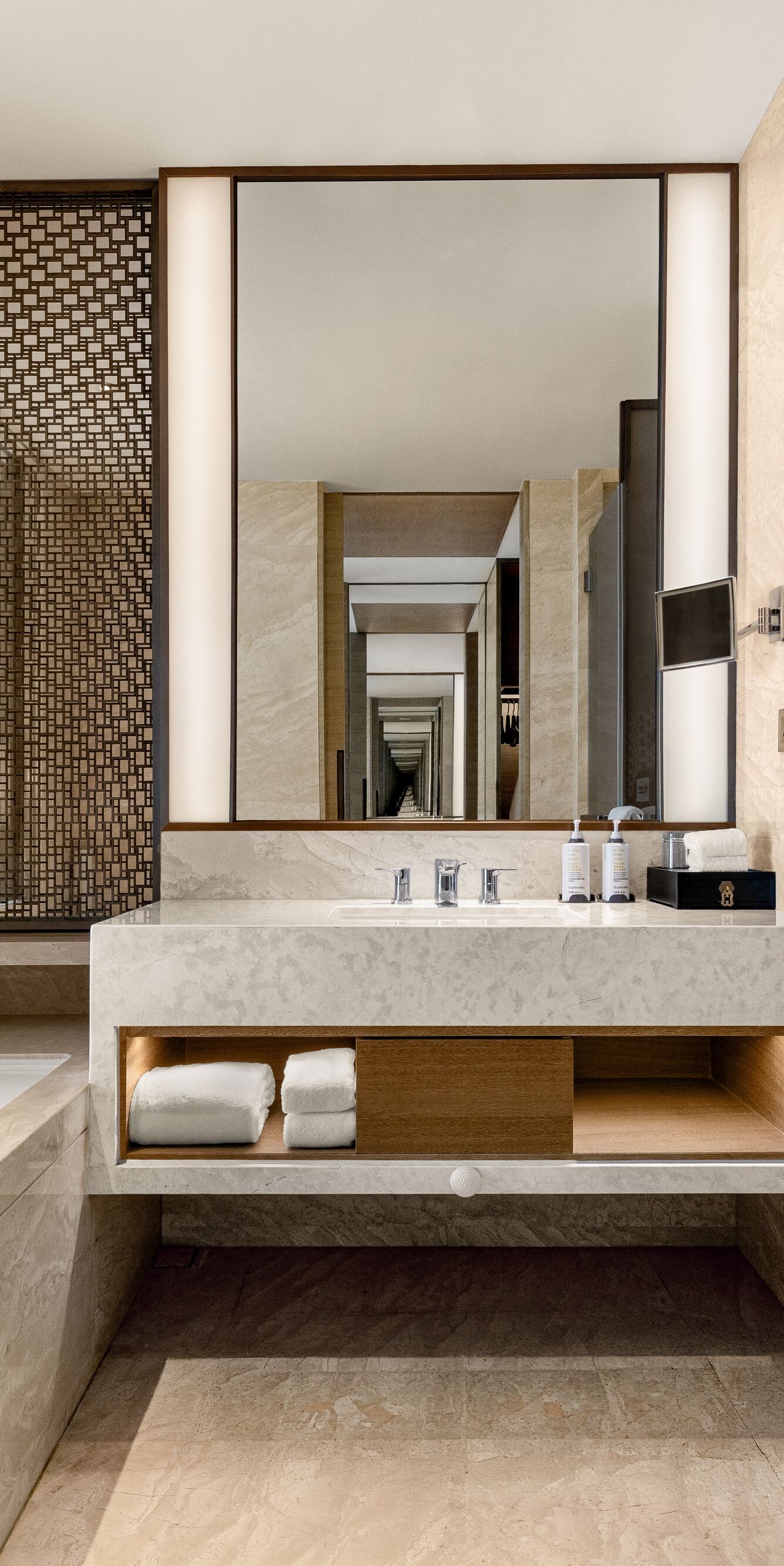bathroom with walk-in shower