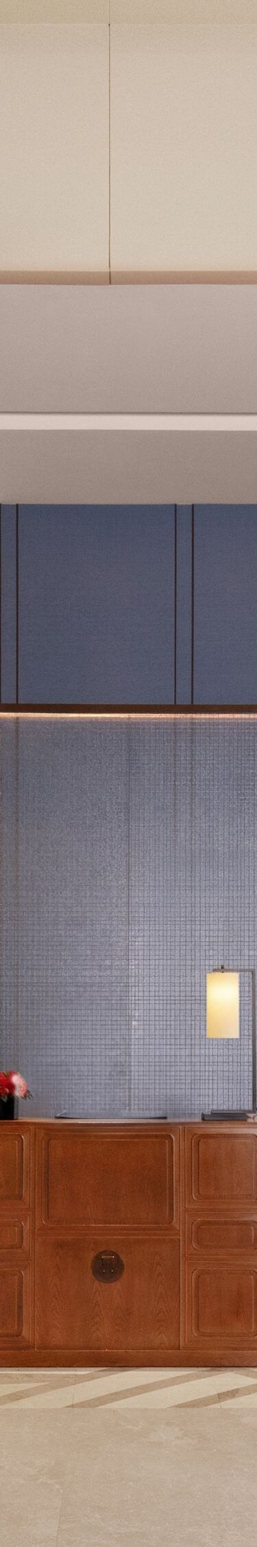 sky lobby-reception counter