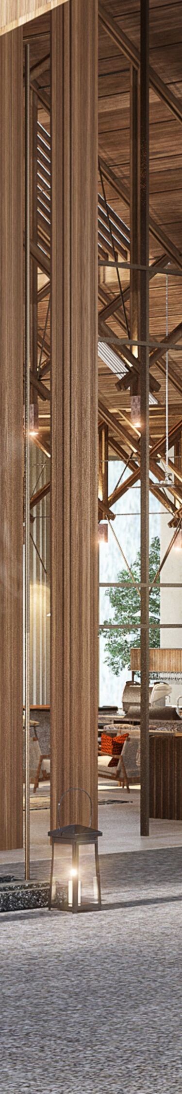 Khu vực đón khách của Greatroom