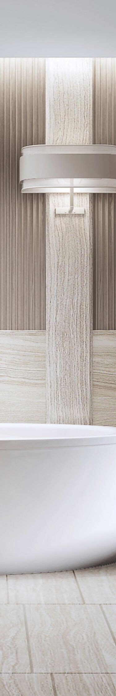 Phòng tắm riêng với bồn tắm ngâm và vòi sen