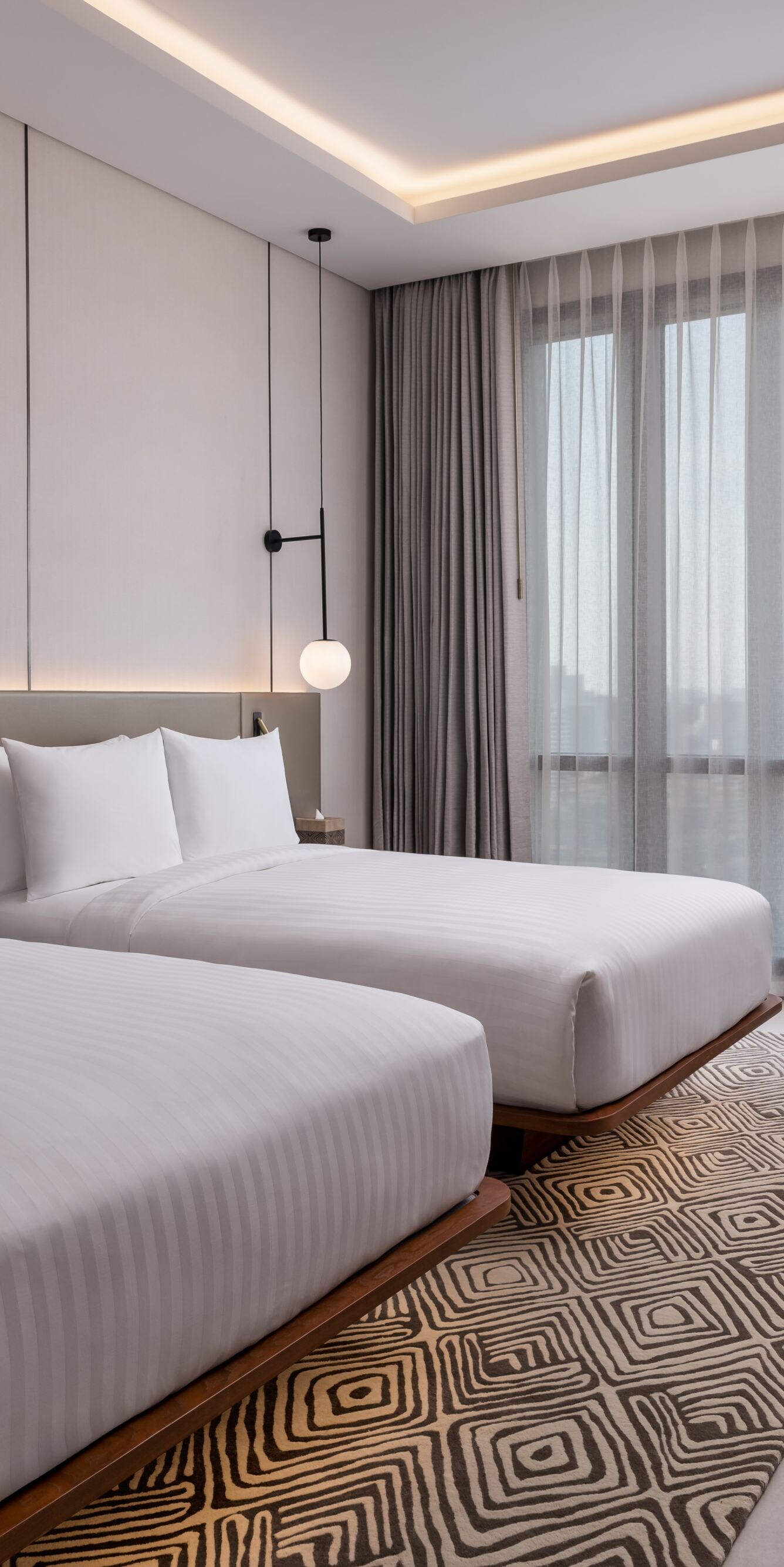 Double guest room with city view