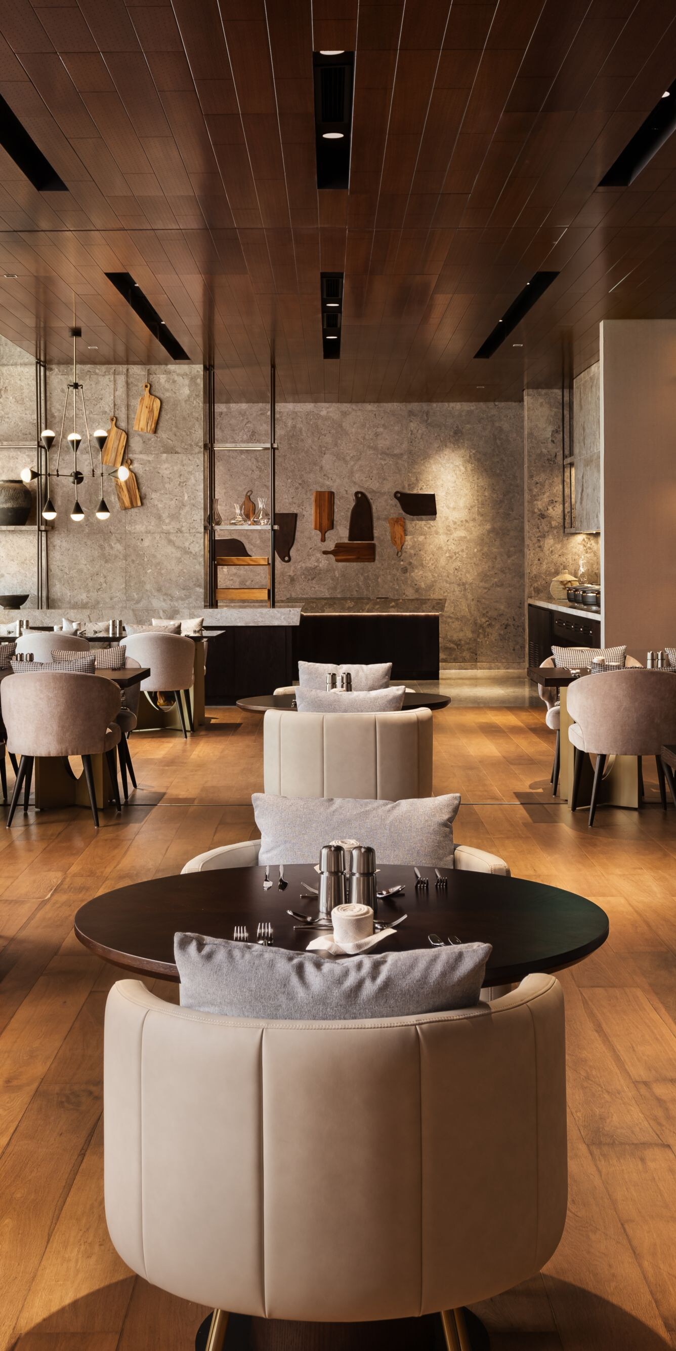 lounge with modern design and seating