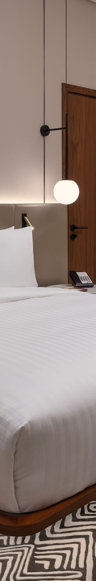 King guest room with modern design