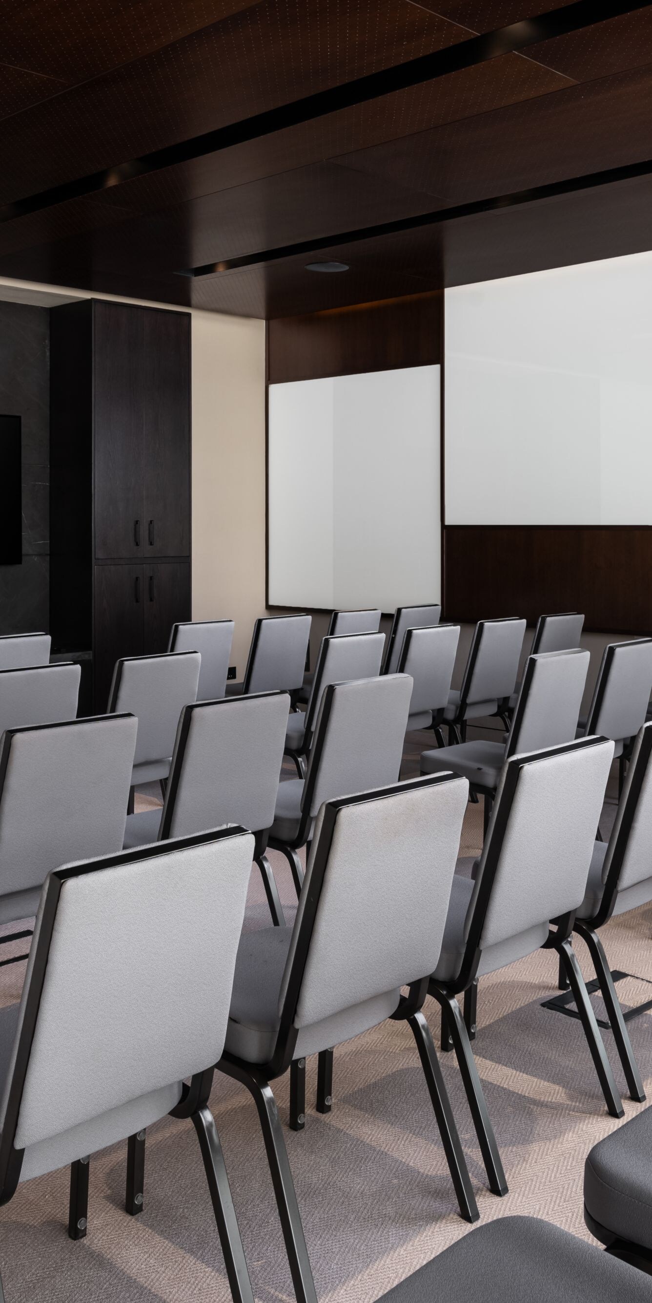 Meeting space with theater seating