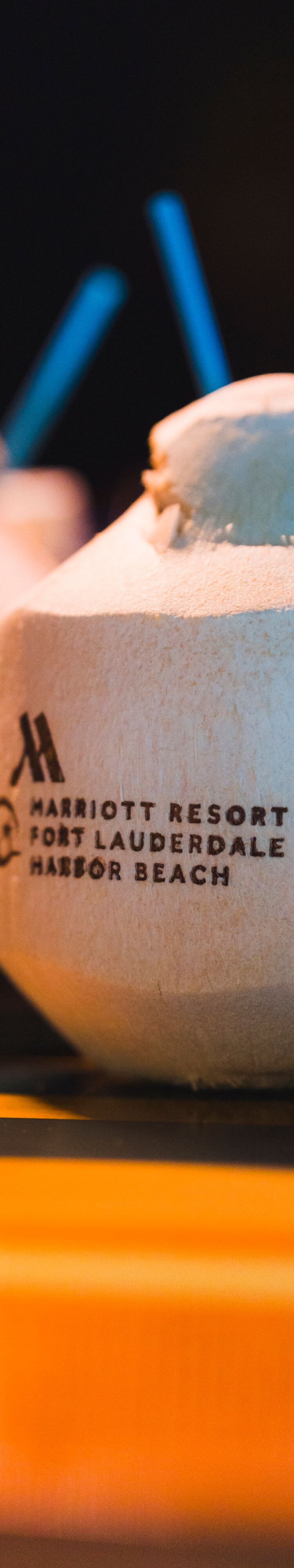 Coconut, drinks, logo