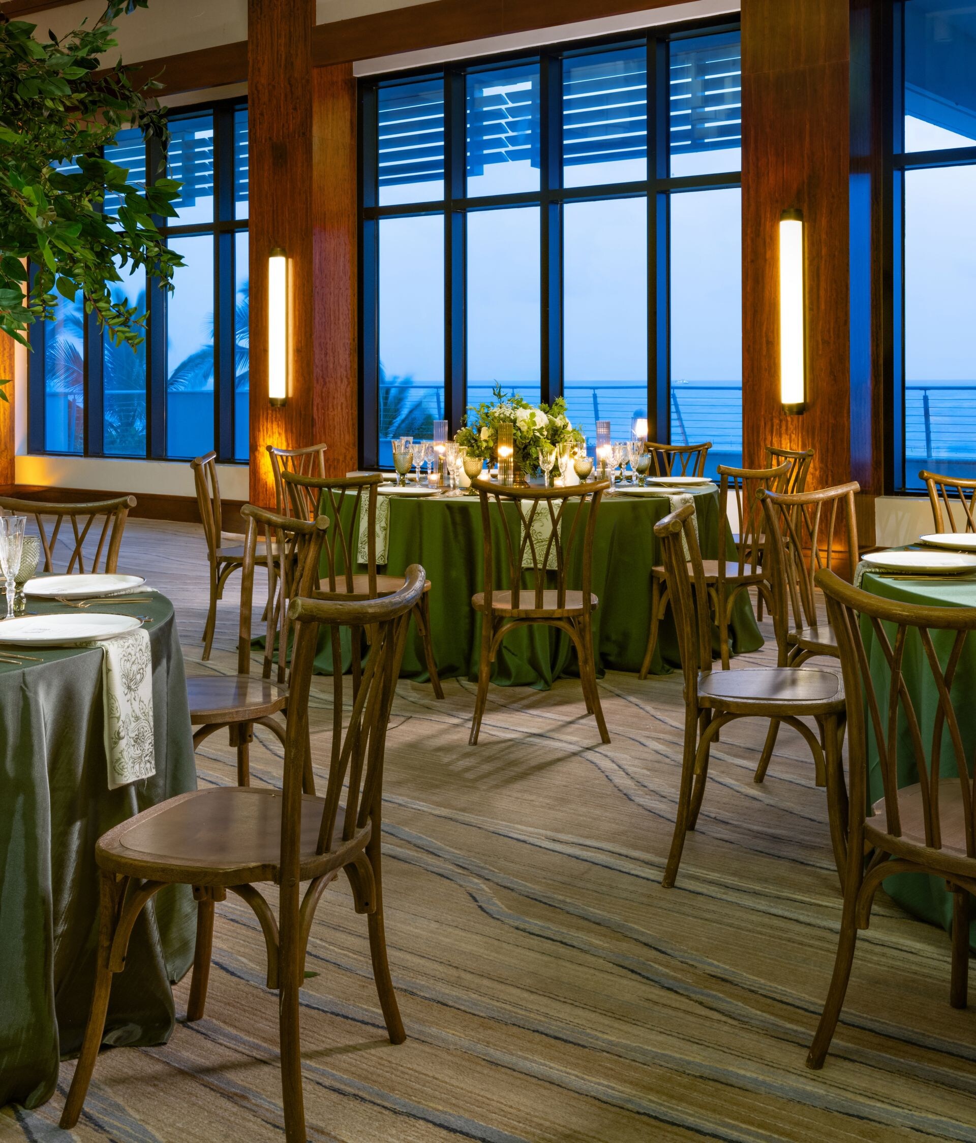 Ocean, Ballroom, Wedding
