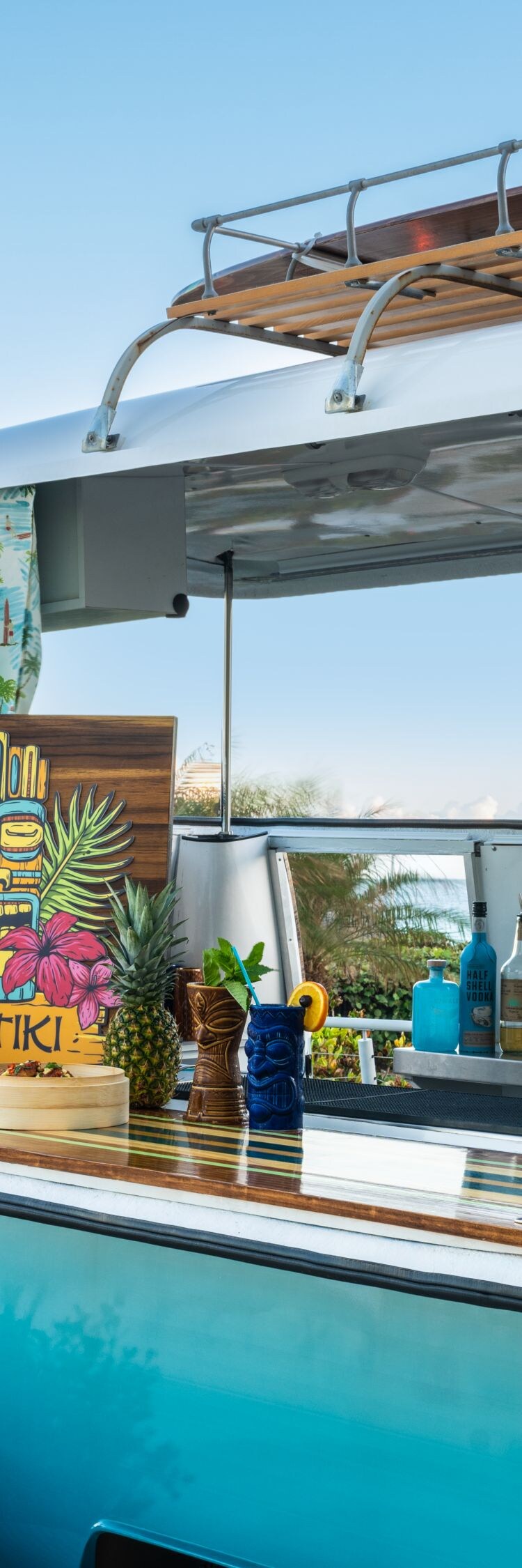 Food truck setup