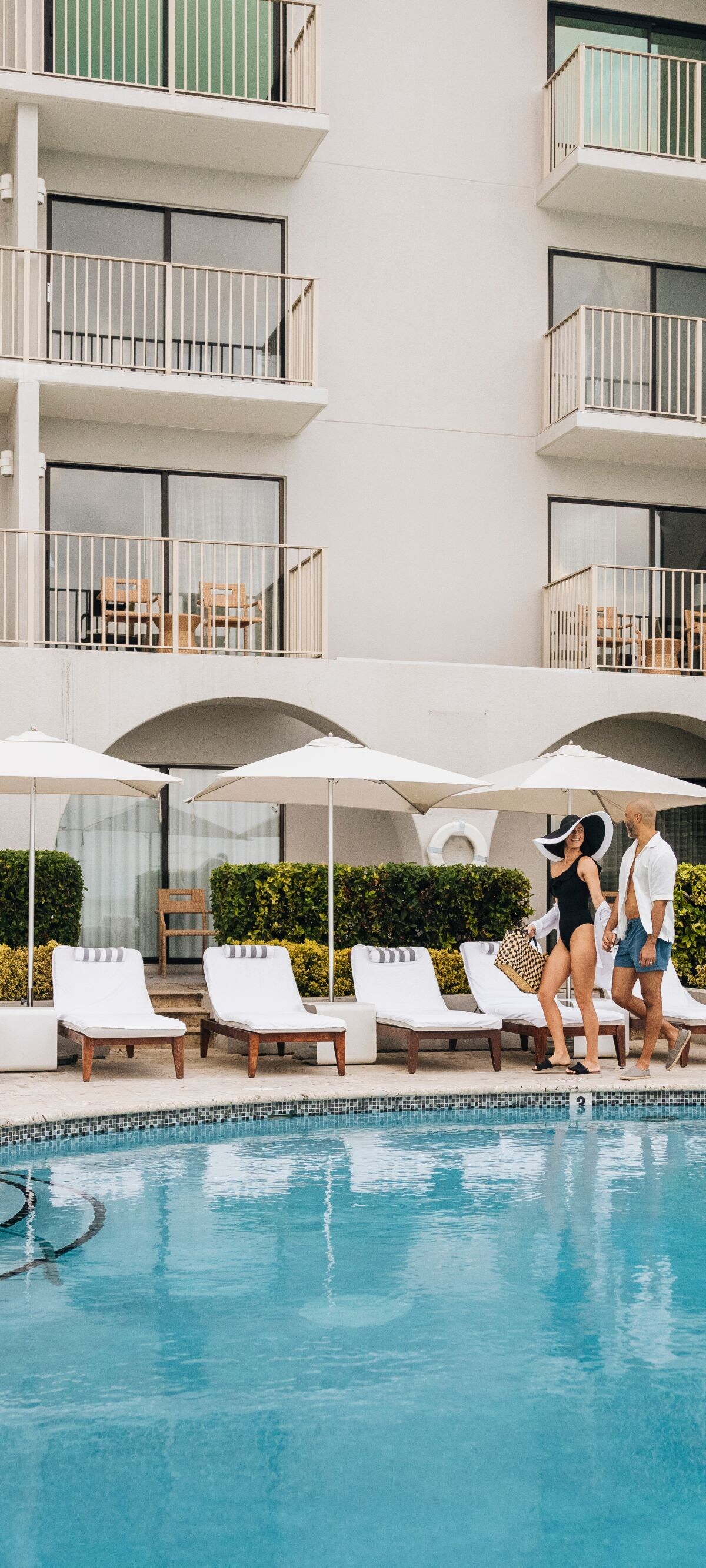 Relaxing Moments by Our Endless Summer Pool  