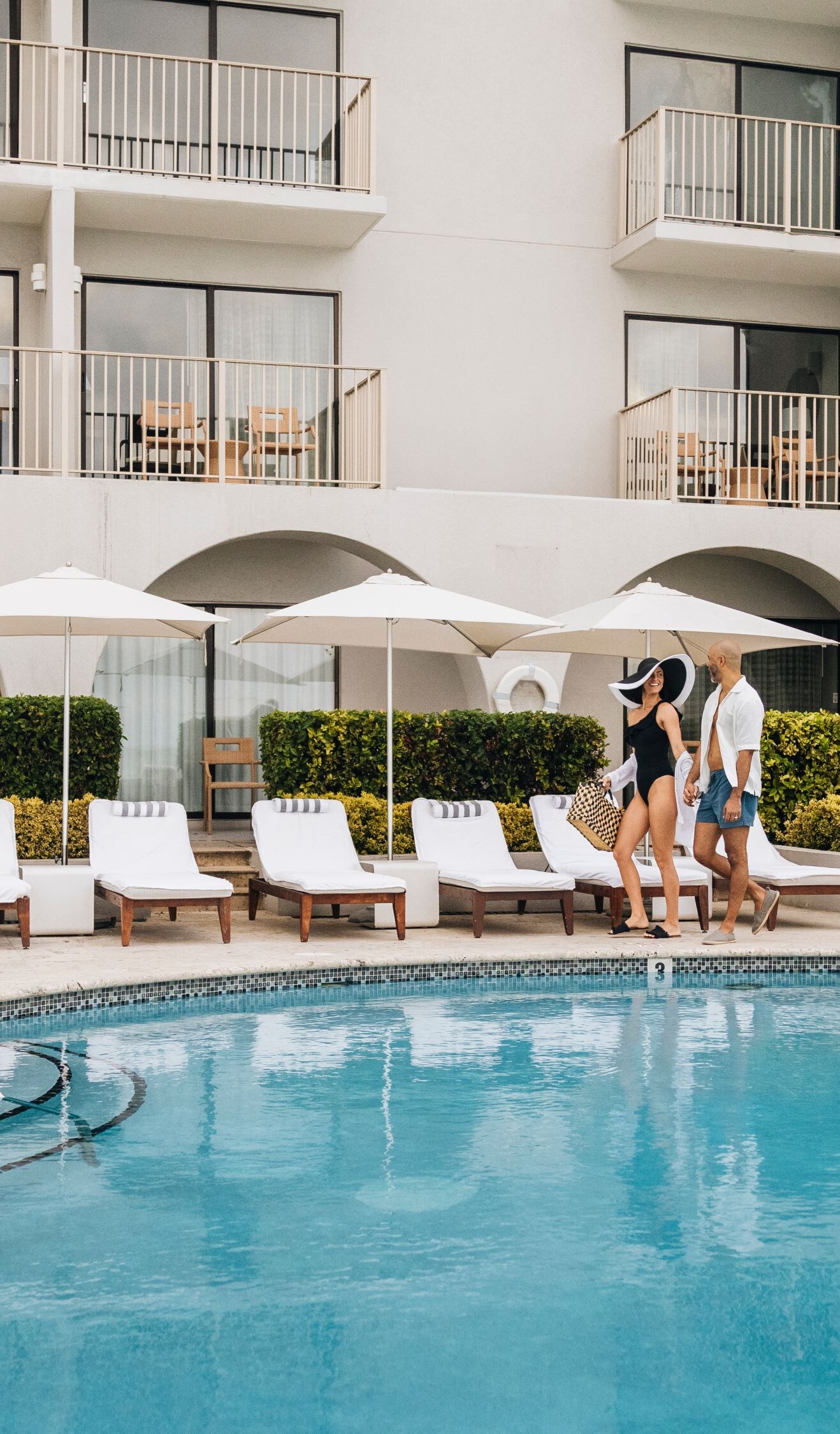 Relaxing Moments by Our Endless Summer Pool  