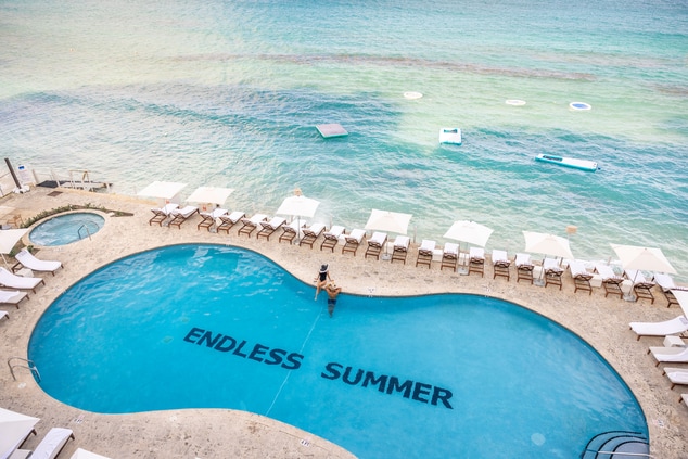 Relax by Our Endless Summer Pool