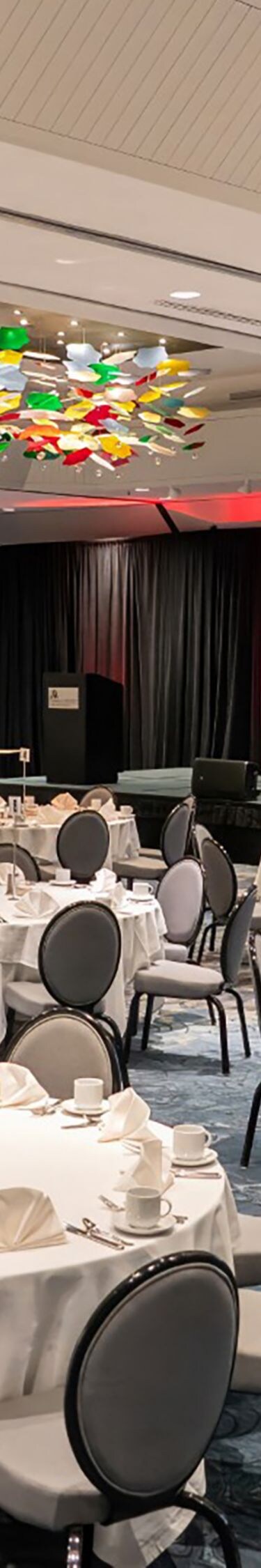 View of ballroom reception