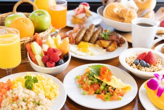 「Kuhio Beach Grill」の朝食