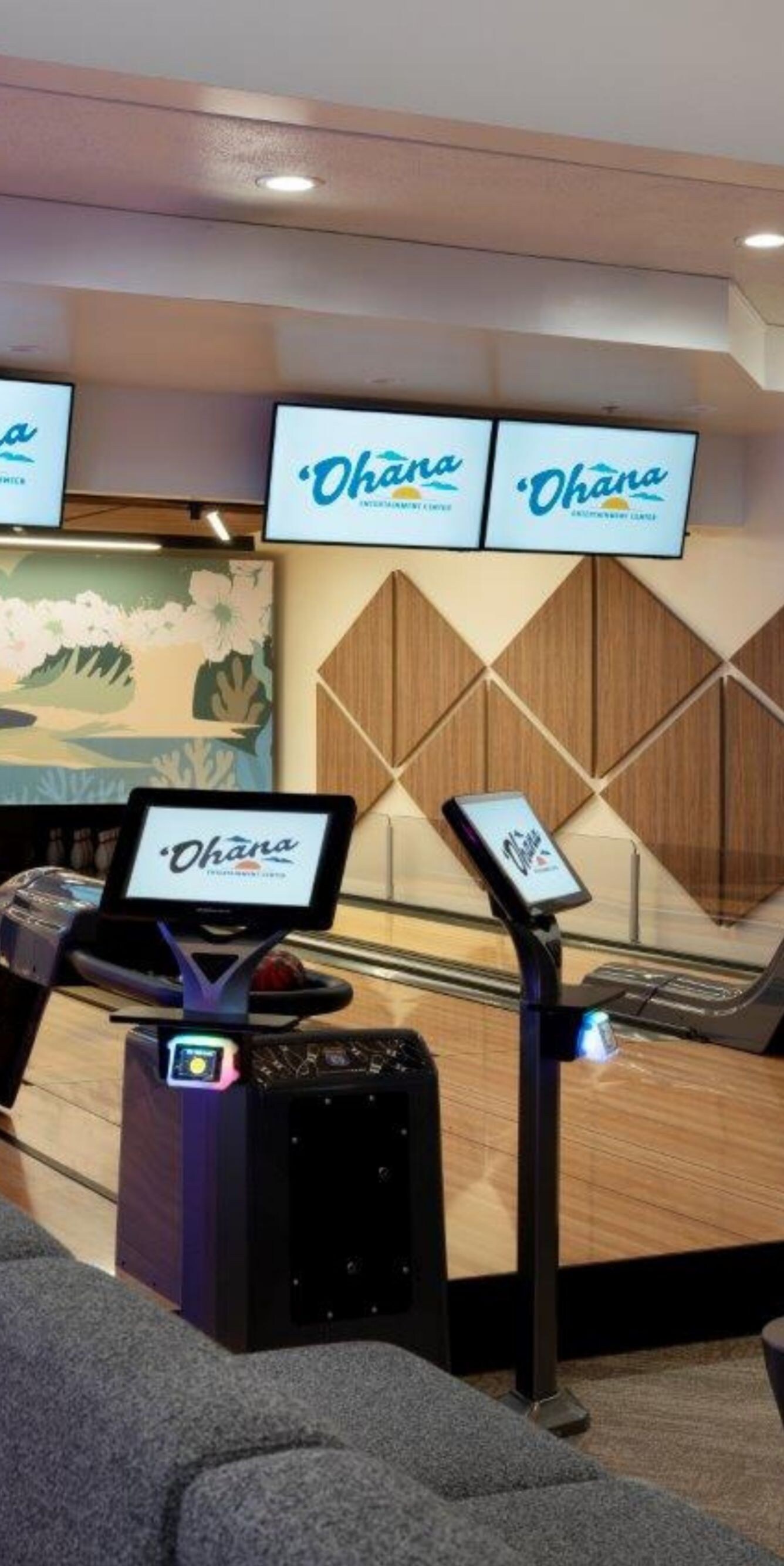 Roll into fun at the Ohana Entertainment Center.