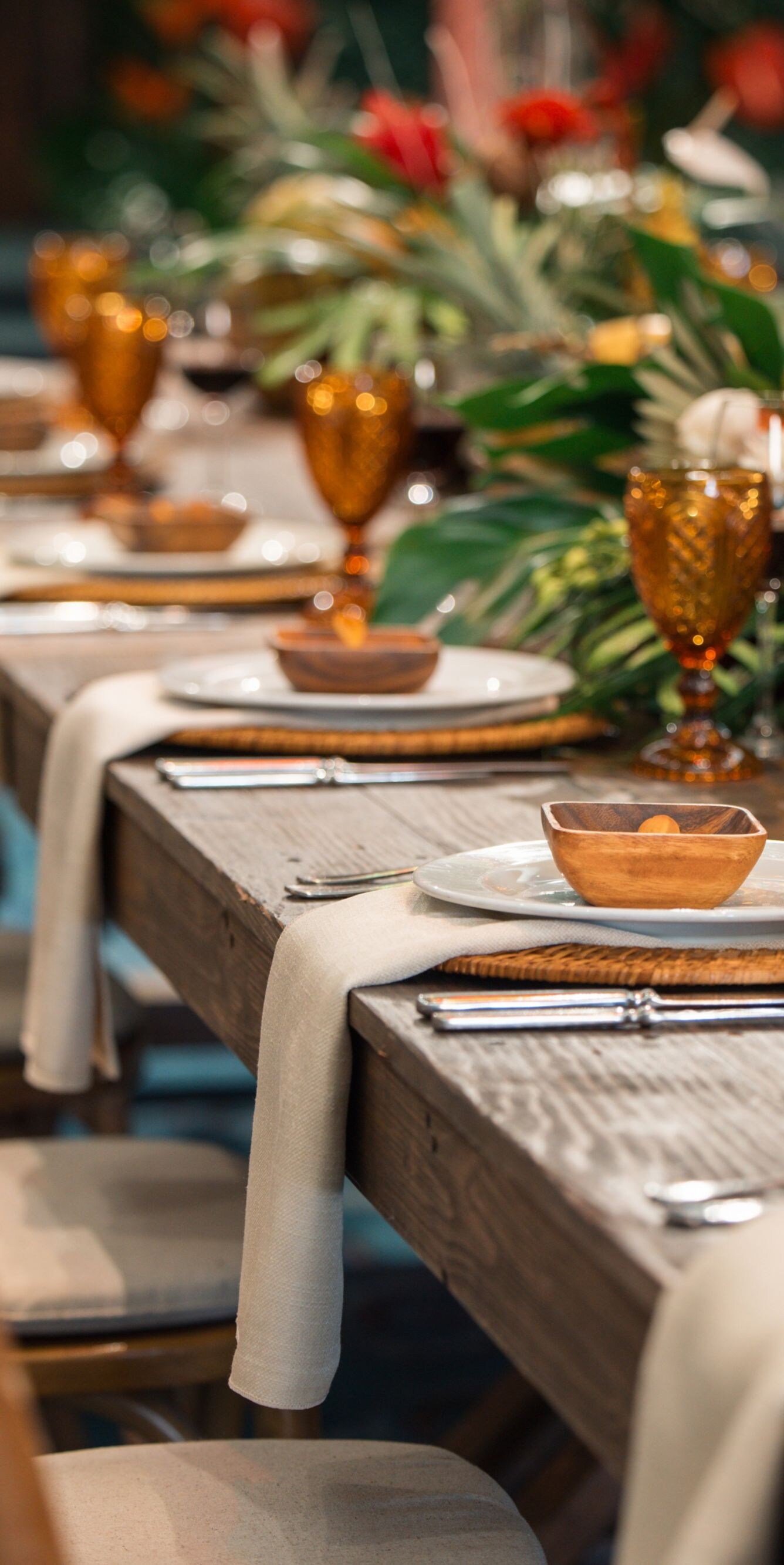 Wedding Table Set Up