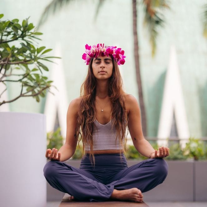 Yoga meditation 