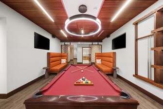 Pool Table, Chairs