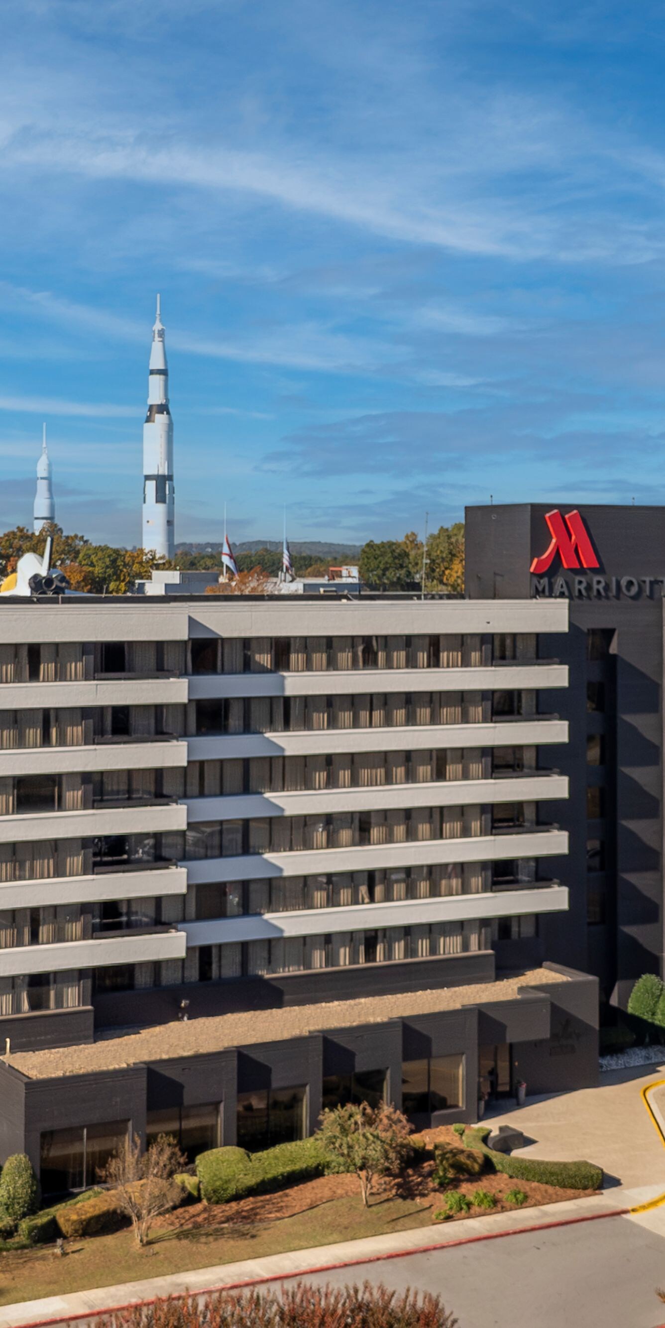 Exterior Huntsville Marriott Space & Rocket  Cent