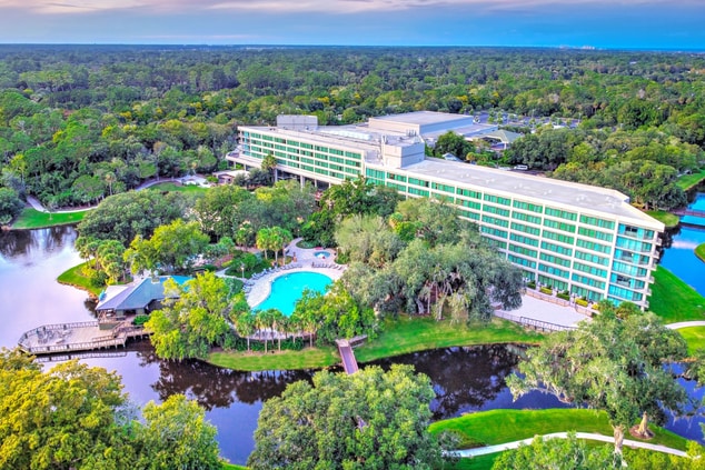 Aerial Resort View - Pool & Golf