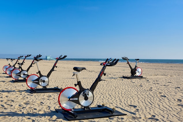 Take a spin along the beach with a stunning view