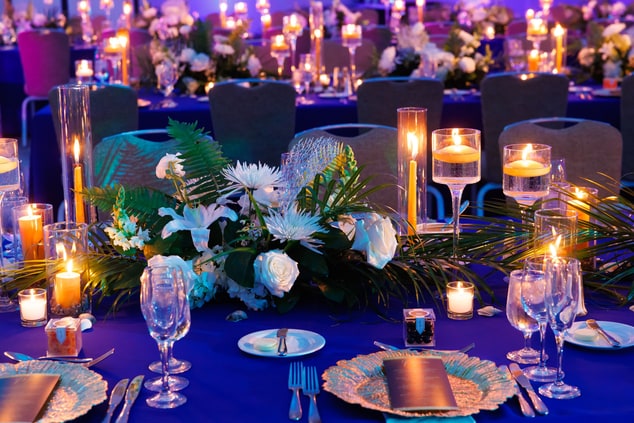 Tablescape at event