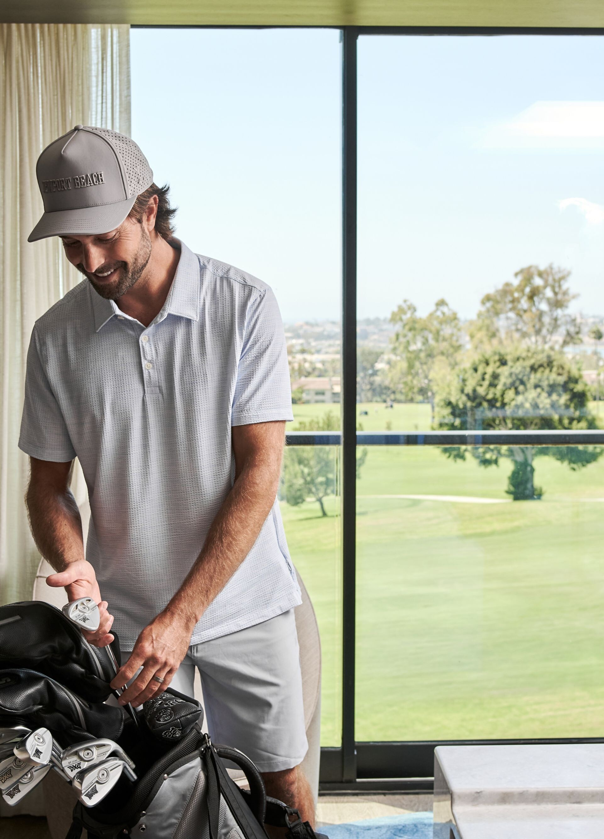 Golf getaway with views of the course