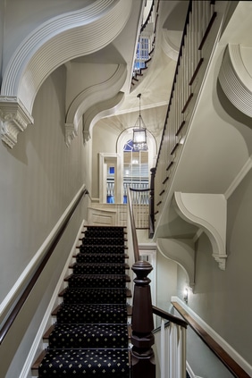 Montgomery House historical staircase