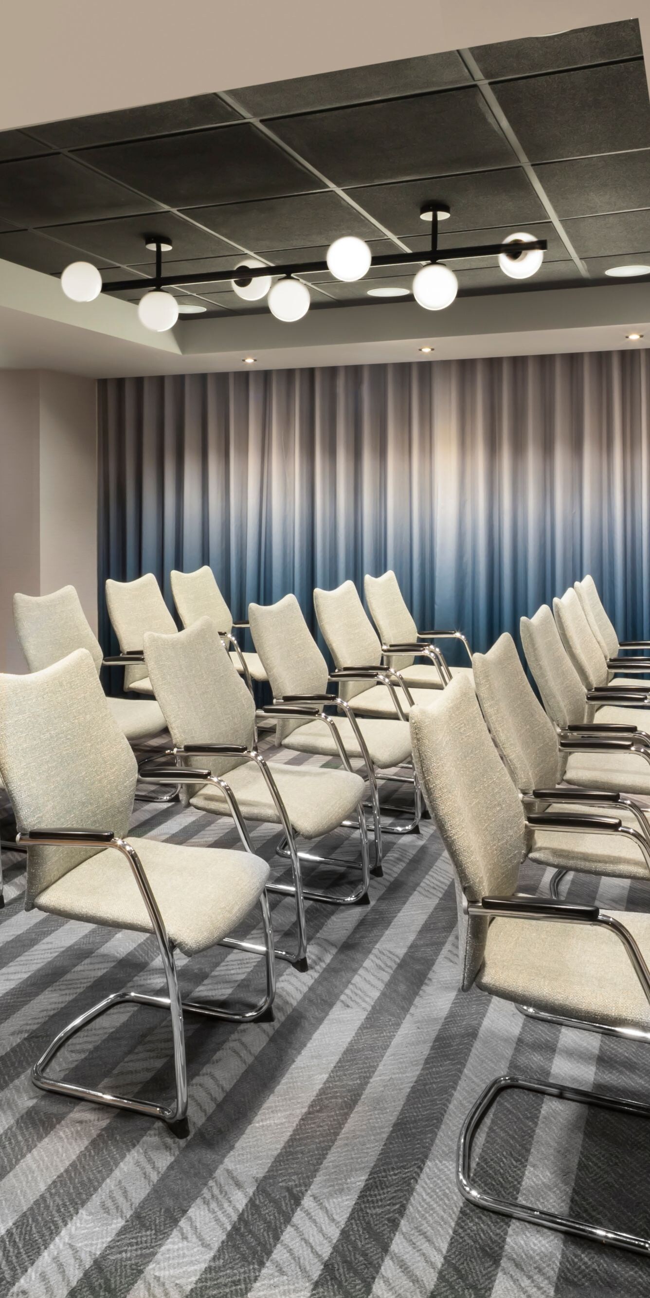Classroom-style meeting room