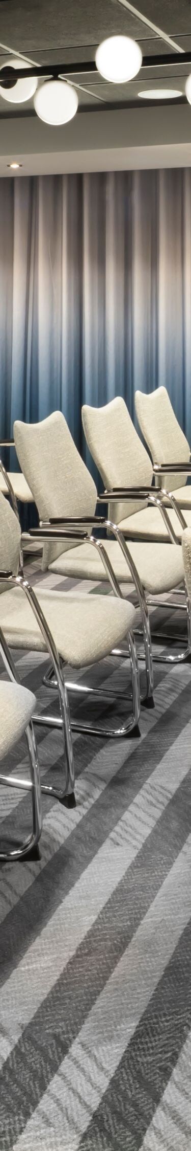 Classroom-style meeting room