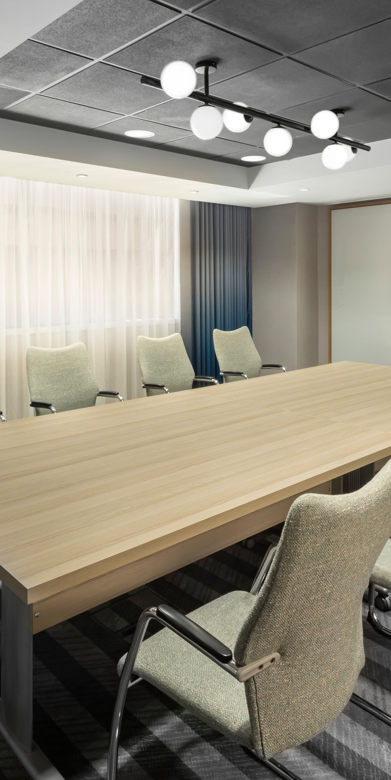 Theatre-style meeting room
