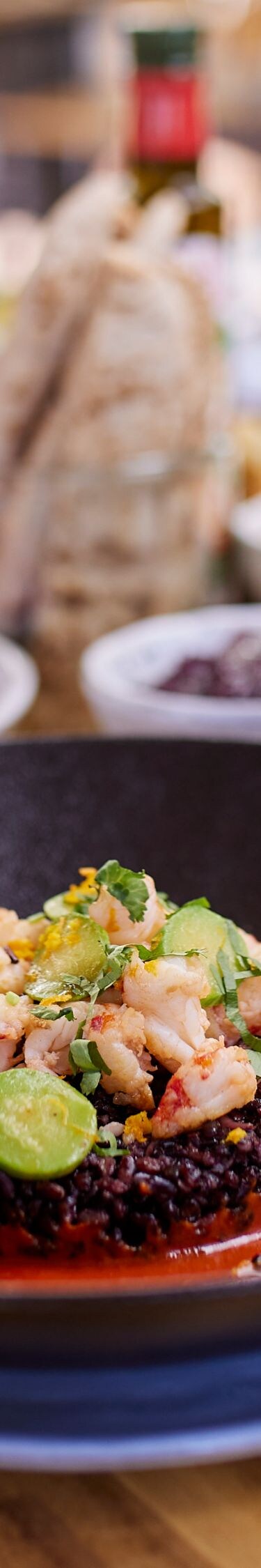 Restaurant Bolinas: Risotto mit Meeresfrüchten