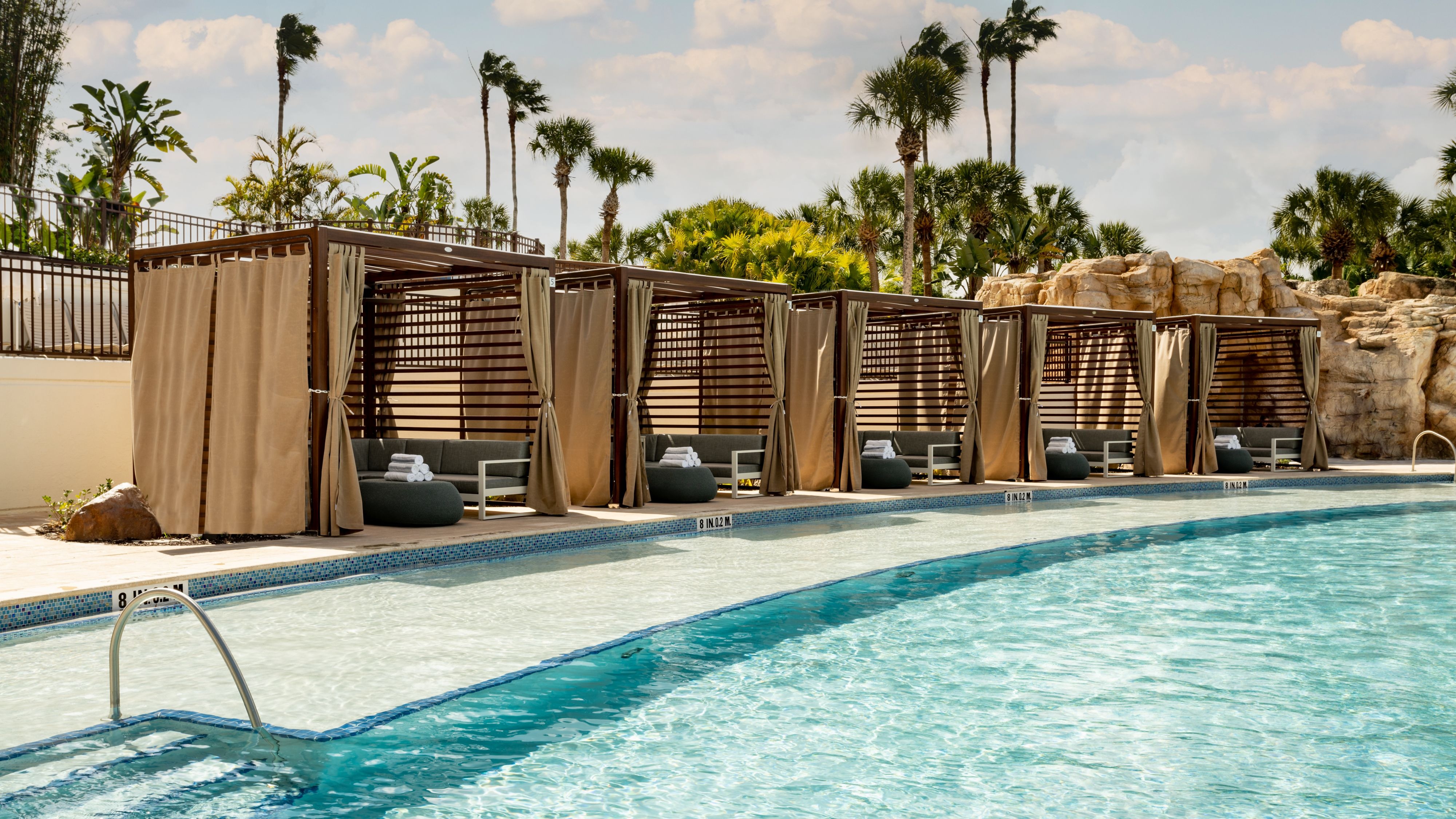 Premium Poolside Seating