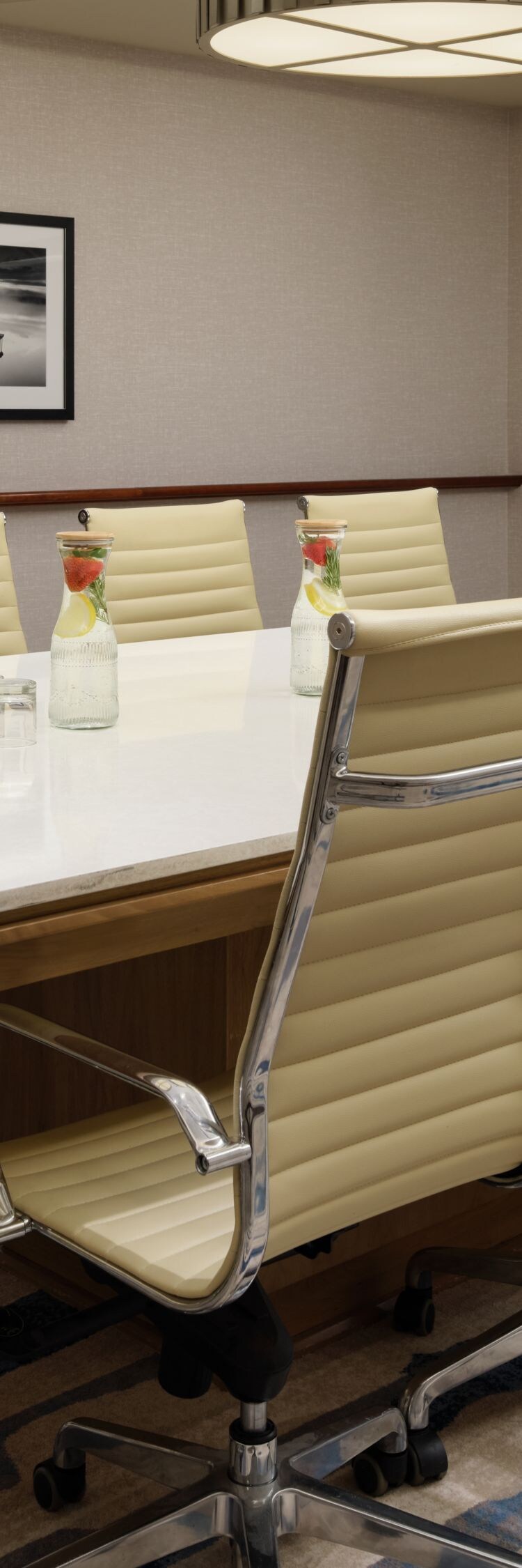 Boardroom with TV
