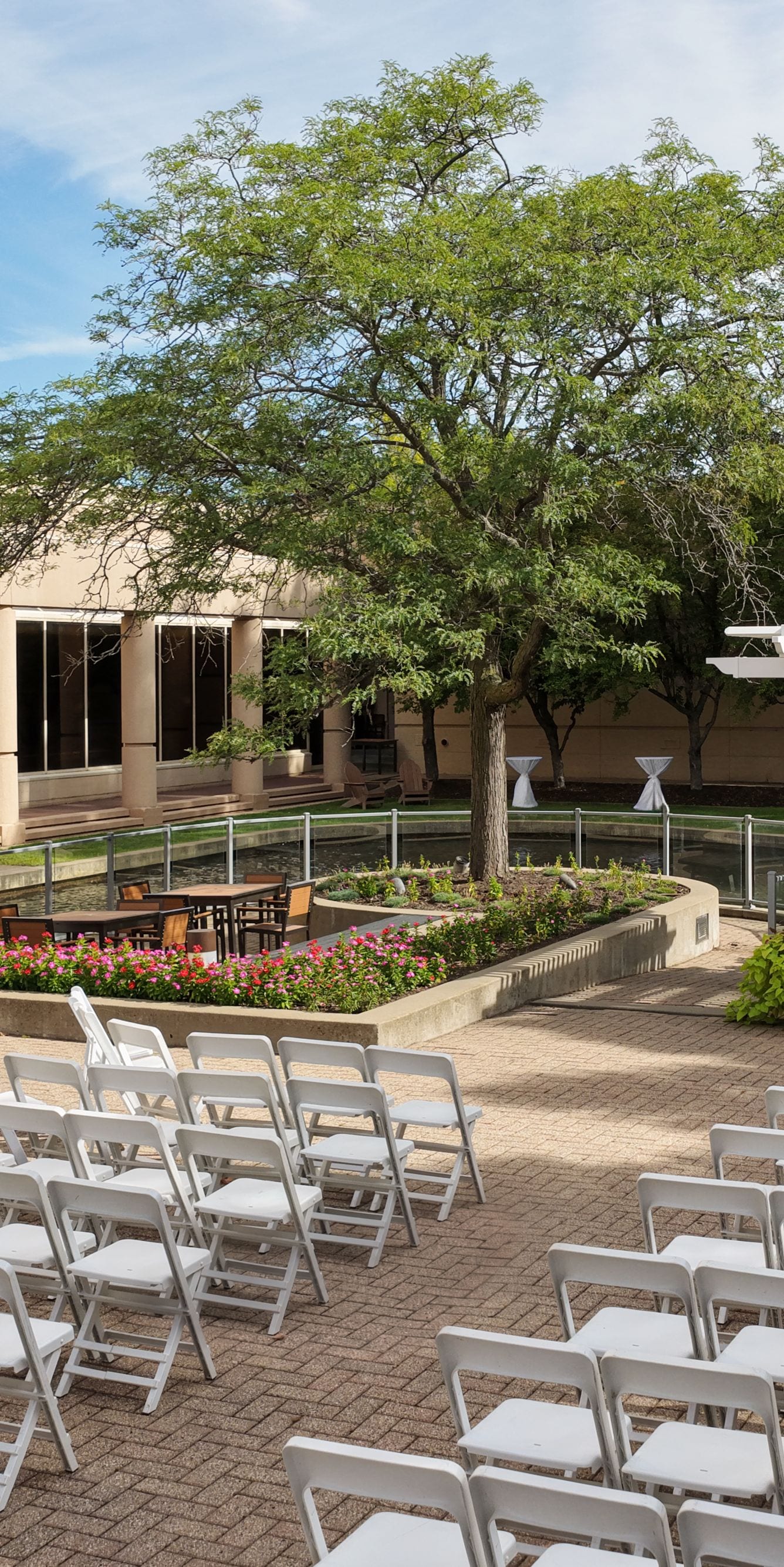 Alternate view of ceremony site