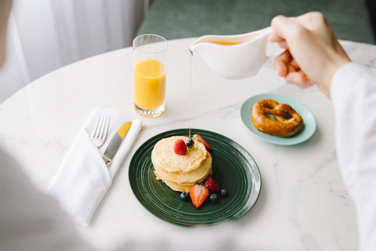 Morgen – Zimmer – Gemütliches Frühstück