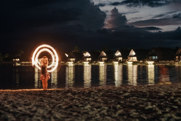 Traditional Fire Dancing