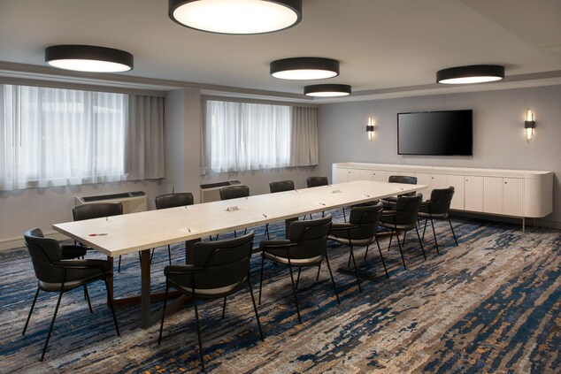 Boardroom with seating for 12