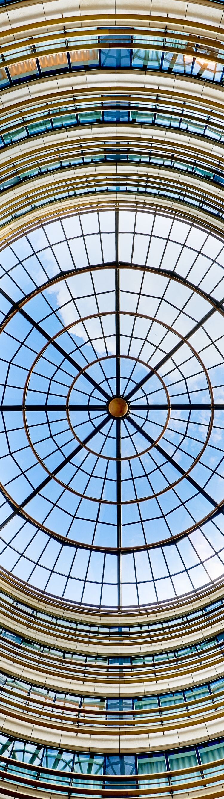Cúpula de cristal - lugar de interés en París 