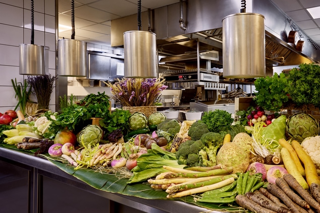 Local and freshest ingredients used in restaurant